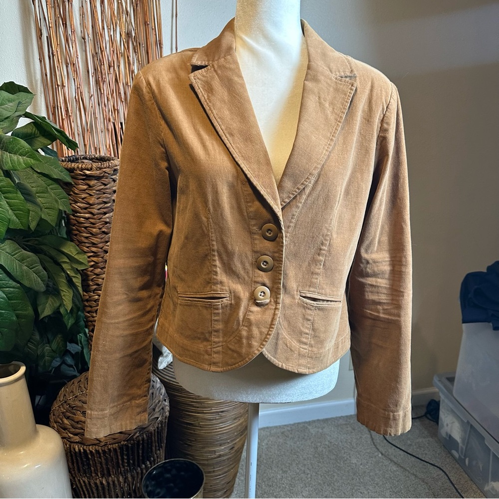 Zinc Tan Women's Blazer Jacket